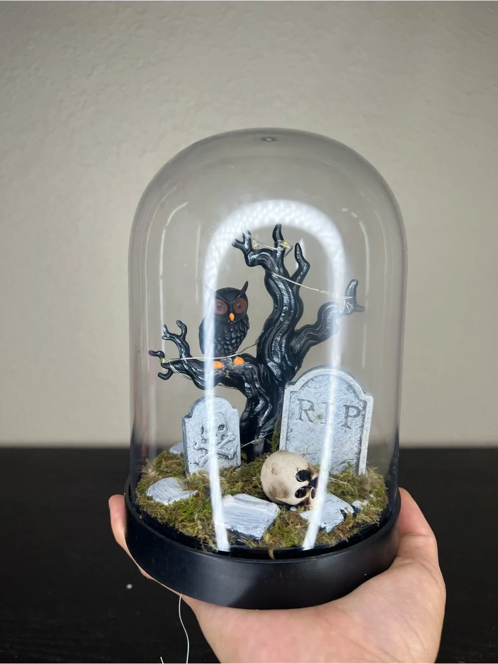 NEW Target Bullseyes Playground Halloween 2026 Graveyard LED Figural Cloche